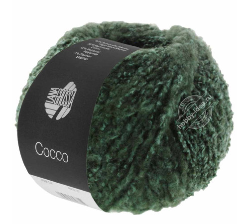 Lana Grossa Cocco 07 Тёмно-зелёный
