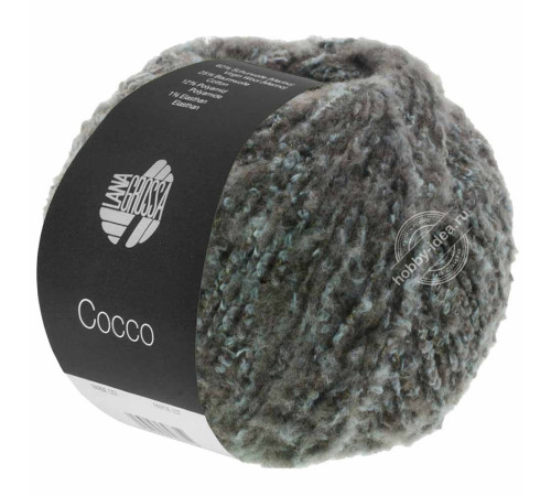Lana Grossa Cocco 09 Тёмно-серый