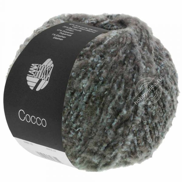 Lana Grossa Cocco 09 Тёмно-серый из категории Lana Grossa Cocco