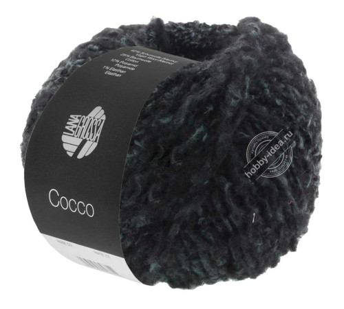 Lana Grossa Cocco 10 Чёрный