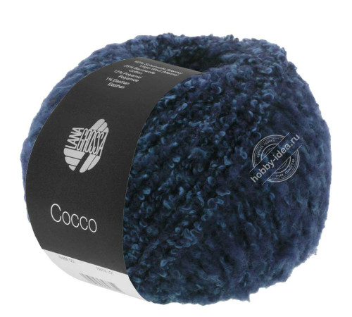 Lana Grossa Cocco 12 Тёмно-синий
