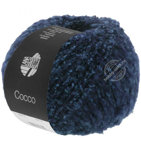 Lana Grossa Cocco 12 Тёмно-синий из категории Lana Grossa Cocco