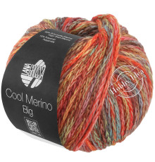 Lana Grossa Cool Merino Big Color 402 Оранжево-зелёный