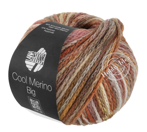 Lana Grossa Cool Merino Big Color 406 Коричневый