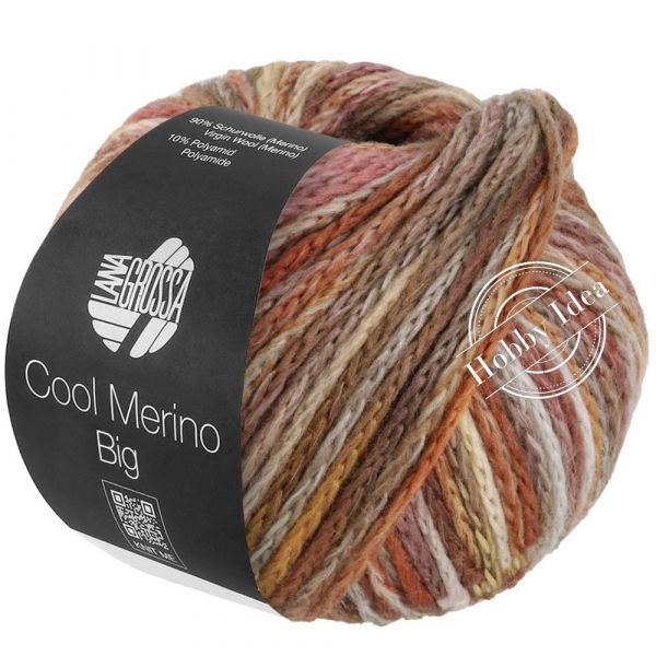 Lana Grossa Cool Merino Big Color 406 Коричневый из категории Lana Grossa Cool Merino Big Color
