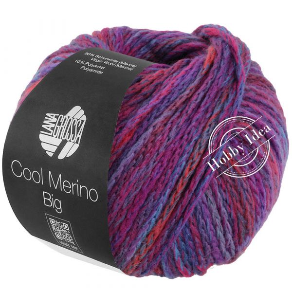 Lana Grossa Cool Merino Big Color 408 Фиолетовый из категории Lana Grossa Cool Merino Big Color
