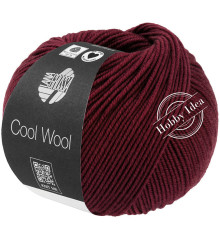 Lana Grossa Cool Wool 2124 Тёмный розово-красный