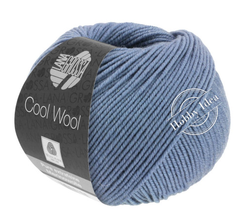 Lana Grossa Cool Wool 2037 Серо-синий