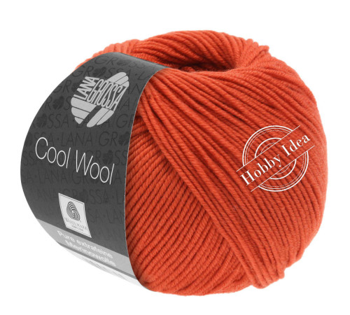 Lana Grossa Cool Wool 2066 Красный апельсин*