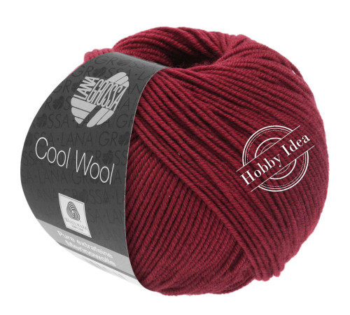 Lana Grossa Cool Wool 2068 Малиновое вино