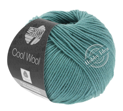 Lana Grossa Cool Wool 2072 Сине-зелёный