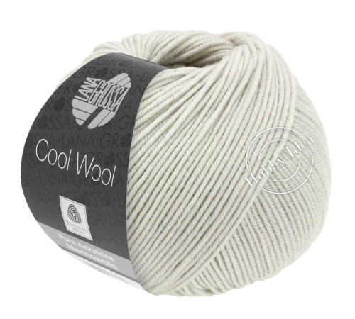 Lana Grossa Cool Wool 2076 Серая ракушка