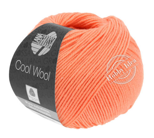 Lana Grossa Cool Wool 2084 Лососево-оранжевый*