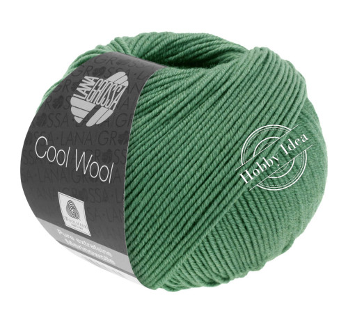Lana Grossa Cool Wool 2086 Хвойный зелёный*