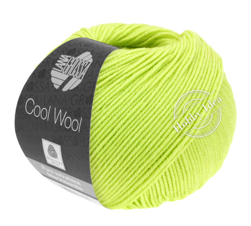 Lana Grossa Cool Wool 2089 Жёлто-зелёный