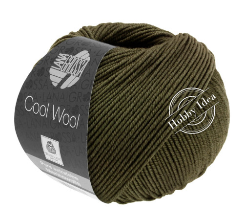 Lana Grossa Cool Wool 2091 Оливковый*