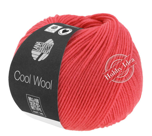 Lana Grossa Cool Wool 2112 Яркий коралл