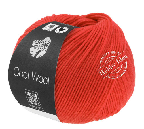 Lana Grossa Cool Wool 2117 Неоновый коралл