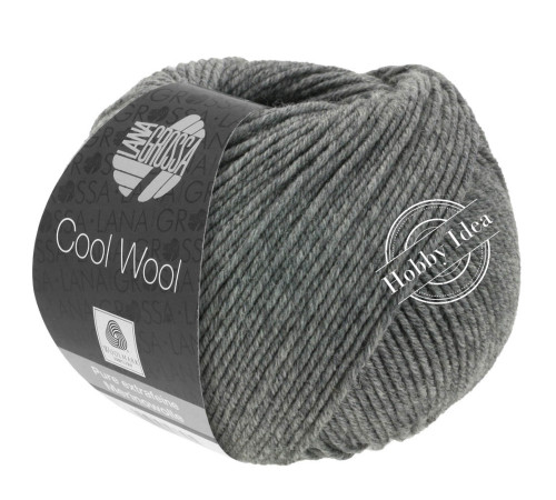 Lana Grossa Cool Wool 412 Тёмно-серый