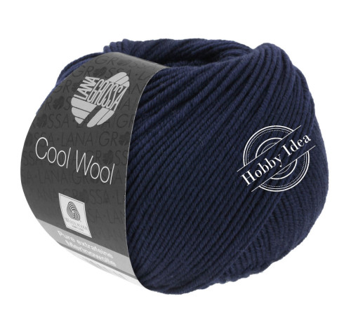 Lana Grossa Cool Wool 414 Синие чернила