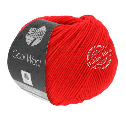 Lana Grossa Cool Wool 417 Ярко-красный