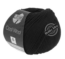 Lana Grossa Cool Wool 433 Чёрный
