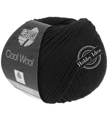 Lana Grossa Cool Wool 433 Чёрный