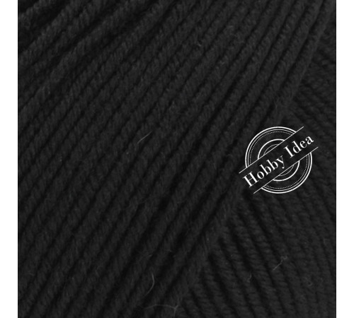 Lana Grossa Cool Wool 433 Чёрный