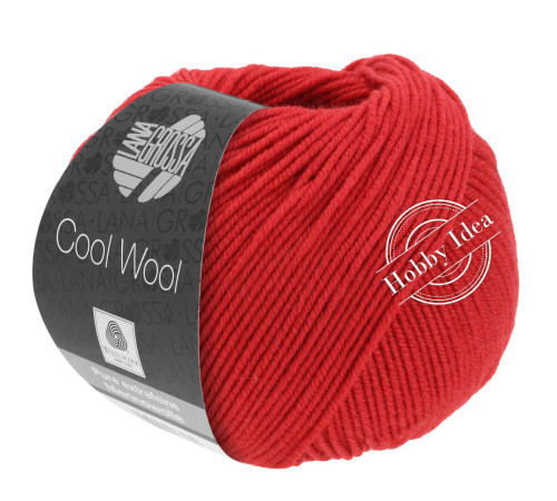 Lana Grossa Cool Wool 437 Карминово-красный