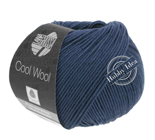 Lana Grossa Cool Wool 440 Серо-синий