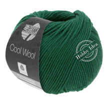Lana Grossa Cool Wool 501 Бутылочный зелёный