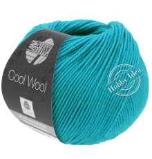 Lana Grossa Cool Wool 502 Ярко-бирюзовый