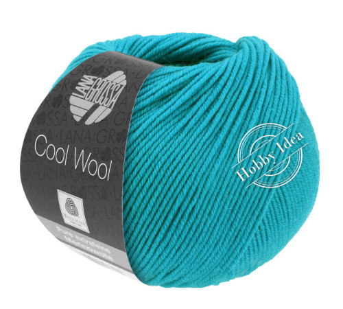 Lana Grossa Cool Wool 502 Ярко-бирюзовый