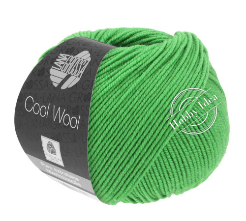 Lana Grossa Cool Wool 504 Ярко-зелёный