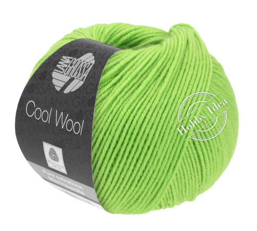 Lana Grossa Cool Wool 509 Ярко-салатный