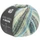 Lana Grossa Cool Wool 4 Socks Print 7751 Голубо-бежево-коричневый из категории Lana Grossa Cool Wool 4 Socks Print