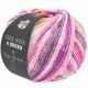 Lana Grossa Cool Wool 4 Socks Print 7761 Пурпурно-оранжево-бежевый из категории Lana Grossa Cool Wool 4 Socks Print