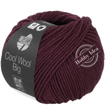 Lana Grossa Cool Wool Big 1044 Чёрно-красный