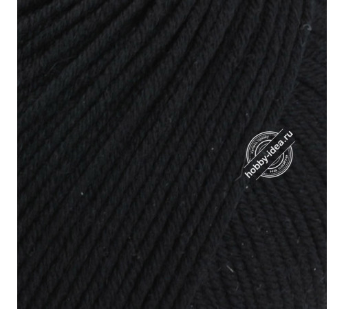 Lana Grossa Cool Wool Big 627 Чёрный