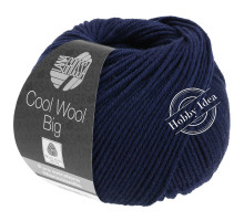 Lana Grossa Cool Wool Big 630 Тёмно-синий