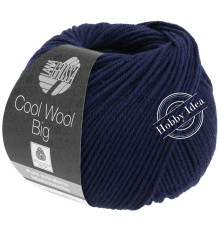 Lana Grossa Cool Wool Big 630 Тёмно-синий