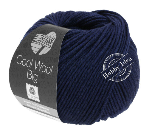 Lana Grossa Cool Wool Big 630 Тёмно-синий
