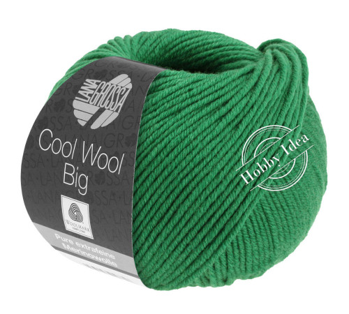 Lana Grossa Cool Wool Big 939 Яркий зеленый