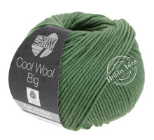 Lana Grossa Cool Wool Big 967 Серо-зелёный