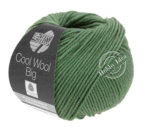 Lana Grossa Cool Wool Big 967 Серо-зелёный