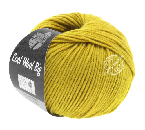 Lana Grossa Cool Wool Big 973 Медовая горчица*