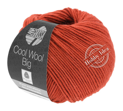 Lana Grossa Cool Wool Big 999 Красный кирпич*