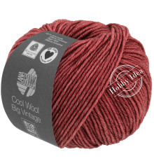 Lana Grossa Cool Wool Big Vintage 7164 Бургунди*