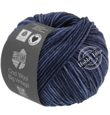 Lana Grossa Cool Wool Big Vintage 7166 Тёмно-синий