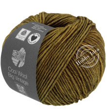 Lana Grossa Cool Wool Big Vintage 7181 Коричнево-оливковый